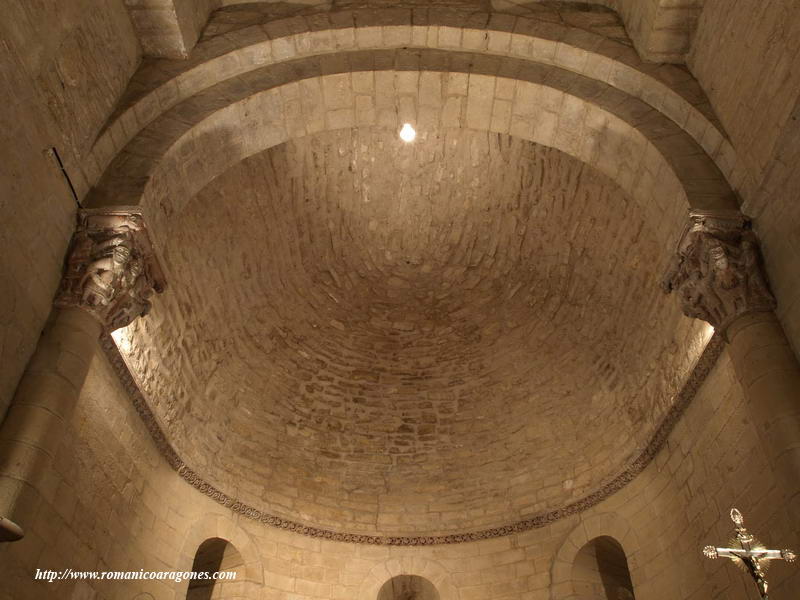 DETALLE DE LA BVEDA ABSIDAL